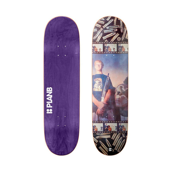 Plan B Shotgun Danny Way Plan B Skateboard Deck - 8.25