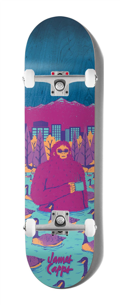 Chocolate Sasquatch James Capps x Venom Custom Complete Skateboard - 8.375"