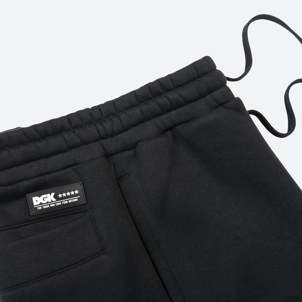 DGK O.G.S. Fleece Cargo Pants Black - Skatewarehouse.co.uk