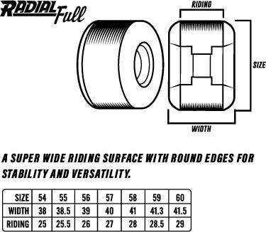 Spitfire F4 99Du Team Colors Radial Full (Lt. Purple) Skateboard Wheels - 54mm