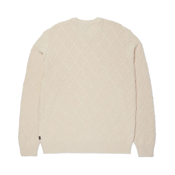 HUF Grid Crewneck Sweater (Natural)