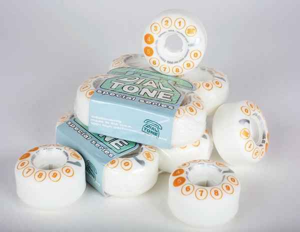 Dial Tone Rotary Cruiser Round Cut 85A - SALE Skateboard Wheels - 54mm