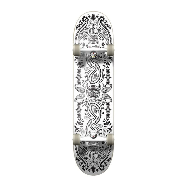 Speed Demons Bandana Black / White Complete Skateboard - 8.0