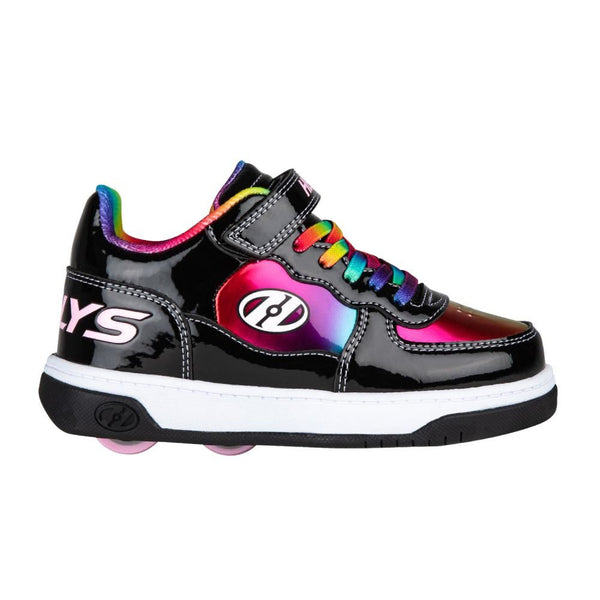 Heelys X2 Reserve Low X2  - Black / Rainbow - Skatewarehouse.co.uk