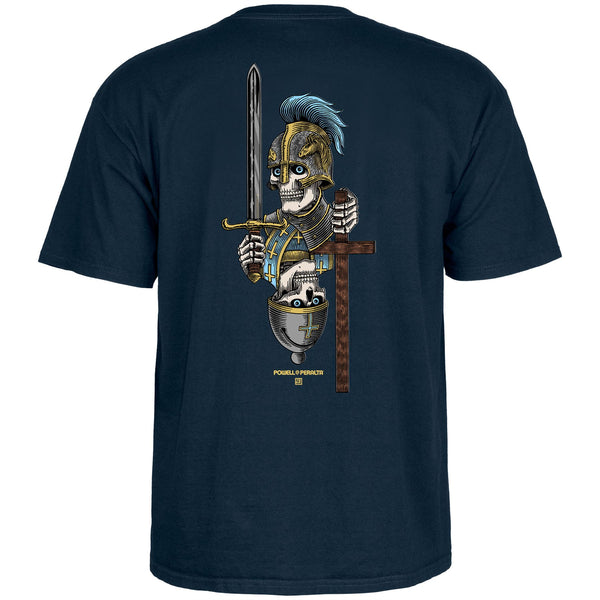 Powell-Peralta Dan Corrigan • Chess Skulls • Tee • Navy
