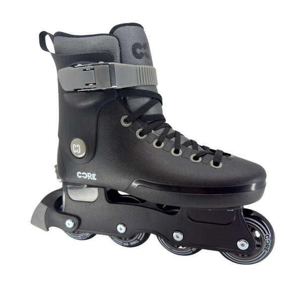 CORE Retro Inline Adjustable Skate - Black - Skatewarehouse.co.uk
