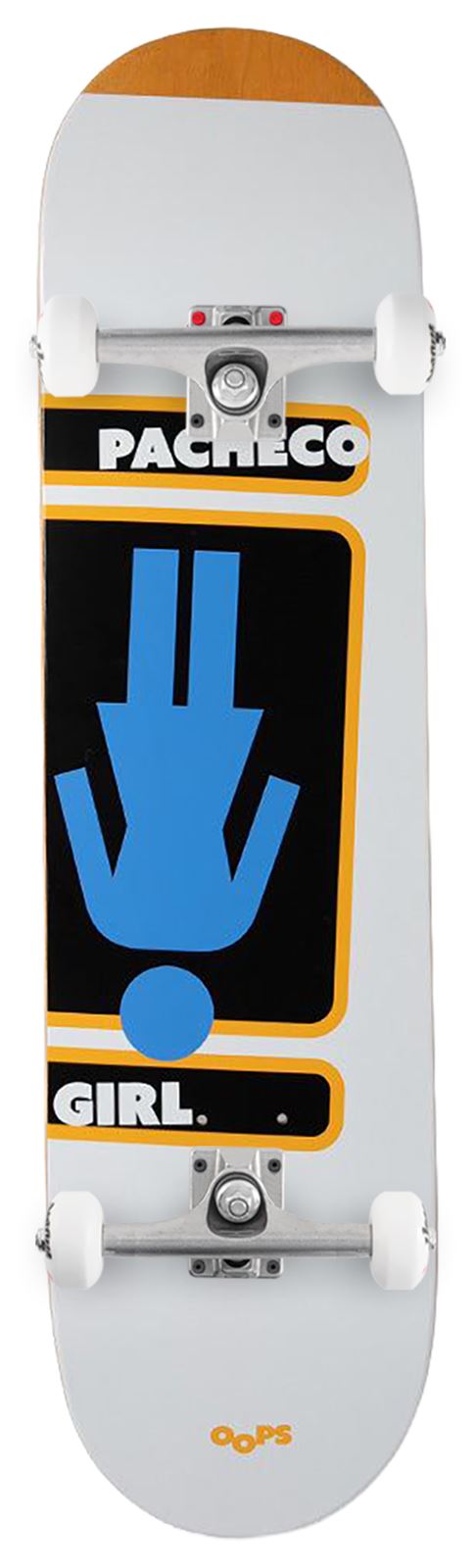 Girl Skateboard Oops OG Tyler Pachecho x Venom Custom Complete Skateboard - 8.375