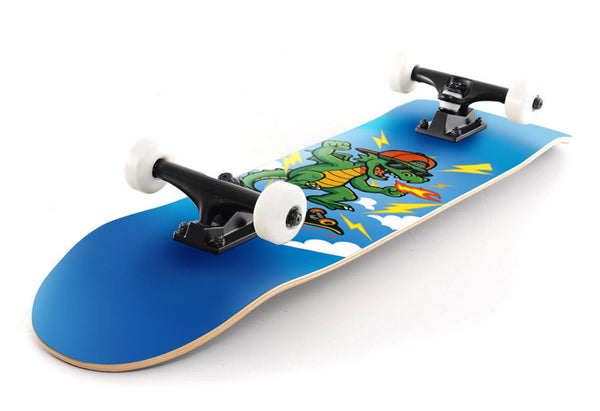 Venom My First Dragon Blue Kids Mini Junior Complete Skateboard Bundle - 7.25
