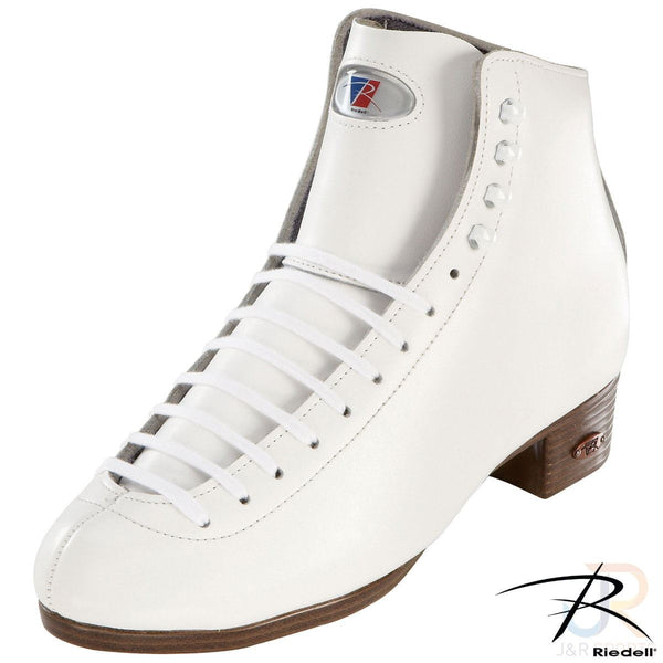 Riedell 120 AWARD Skate Boots - White - Wide Quad Parts
