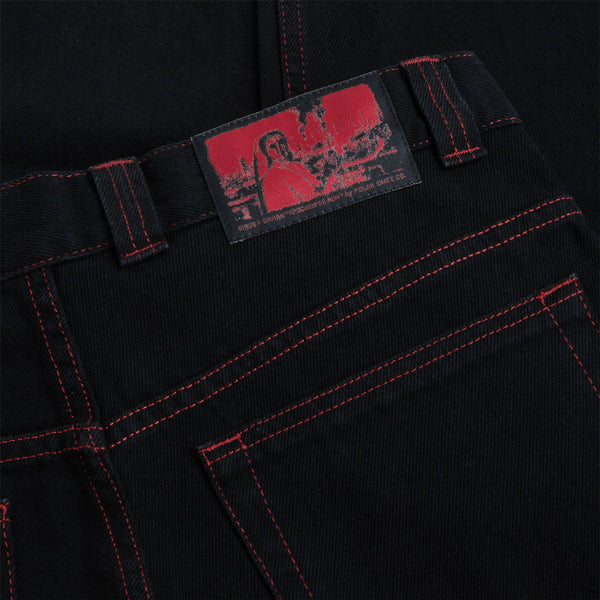 Polar Skate Co 93 Pants | Apocalypse Nun (Black / Red)