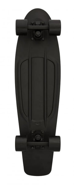 D Street Cruiser Triple Black Complete Cruiser Skateboard - 6.9" x 27.0" - Skatewarehouse.co.uk
