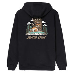 Santa Cruz Hood Screaming Grizzly Hood - Black - Skatewarehouse.co.uk
