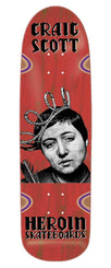 Heroin Craig Questions Joan Skateboard Deck - 9.5" - Skatewarehouse.co.uk