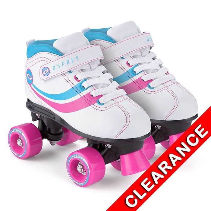 Osprey Quad Skate - Disco - White
