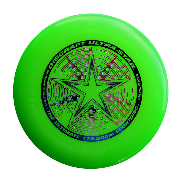 Discraft 175g Ultrastar SportDisc - Green Flying Disc - One Size