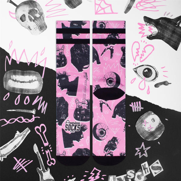 American Socks Street Riot - Mid High Socks