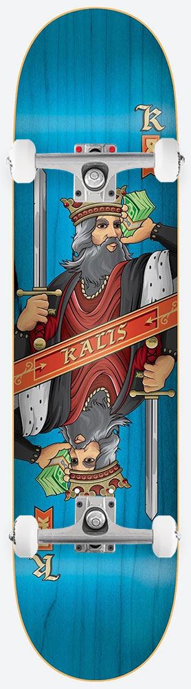 DGK Kingdom Kalis Complete Skateboard - 8.06" - Skatewarehouse.co.uk