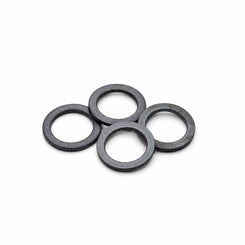 Paris Precision Axle Washers - Black (4 Pack) Skateboard Hardware