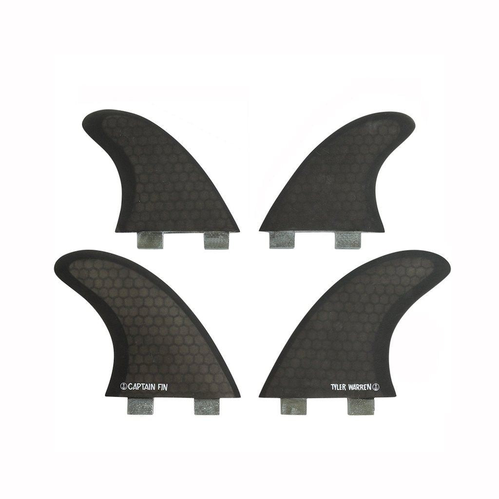 Captain Fin Co - Tyler Warren Quad - Medium - Black (FCS) - M
