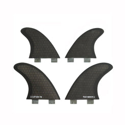 Captain Fin Co - Tyler Warren Quad - Medium - Black (FCS) - M