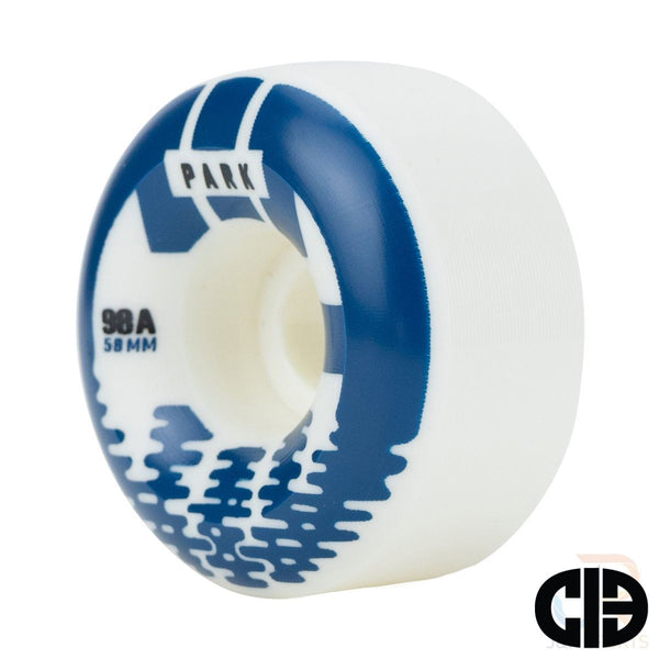 Chicks in Bowls Cib Park (4) - Blue / White - / 98a Skateboard Wheels - 58mm