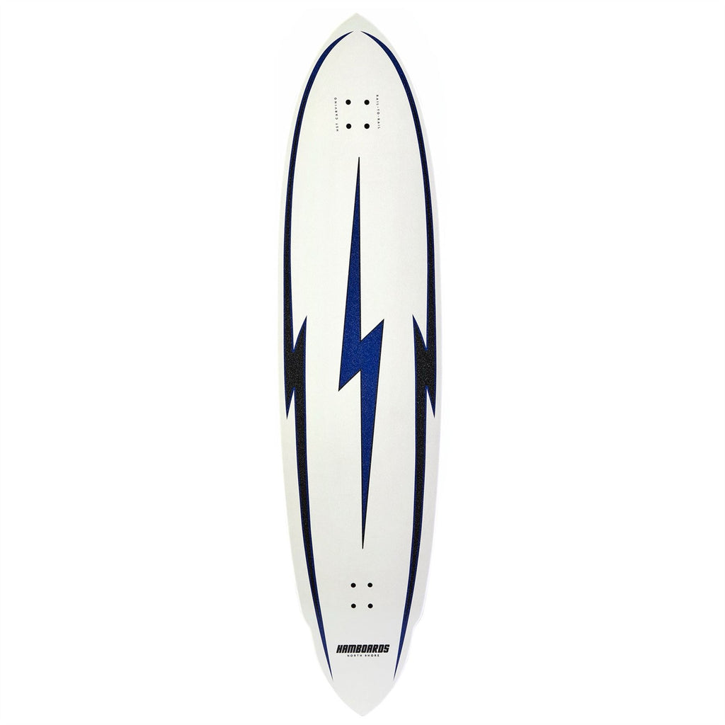 Hamboards - The Pinger - North Shore White - Deck Only - 5'7"
