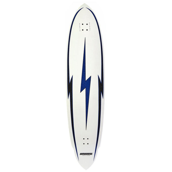 Hamboards - The Pinger - North Shore White - Deck Only - 5'7