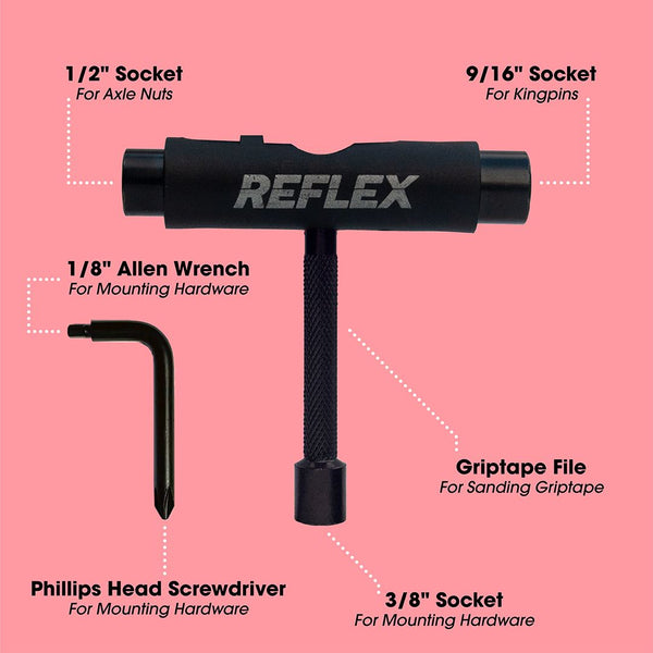 Reflex TriFlex Tool Black - - Skatewarehouse.co.uk