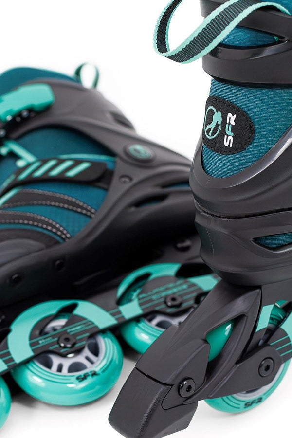 SFR Venture Pro Adult Inline Skates - Teal - Skatewarehouse.co.uk