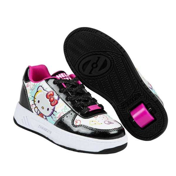 Heelys X Hello Kitty KAMA HKC - Black / White / Pink - Skatewarehouse.co.uk