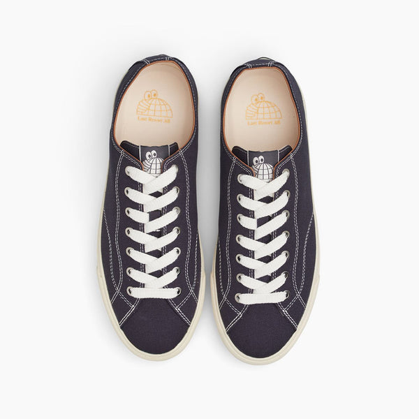 VM003-LO Canvas (Ebony / White) Shoes