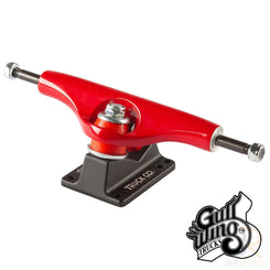 Gullwing Shadow Dlx 9.0" Truck - Black/Red (Pair) - Skatewarehouse.co.uk