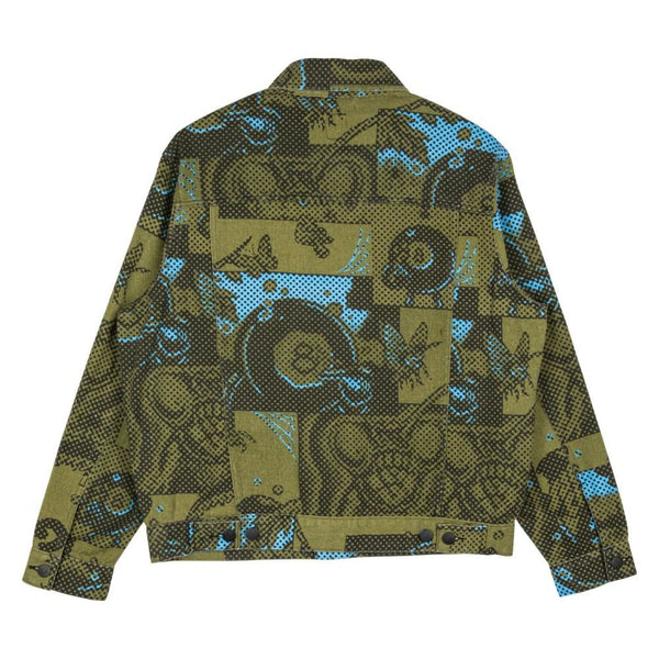 Santa Cruz Jacket SCS - Winkowski Comic Camo - Skatewarehouse.co.uk