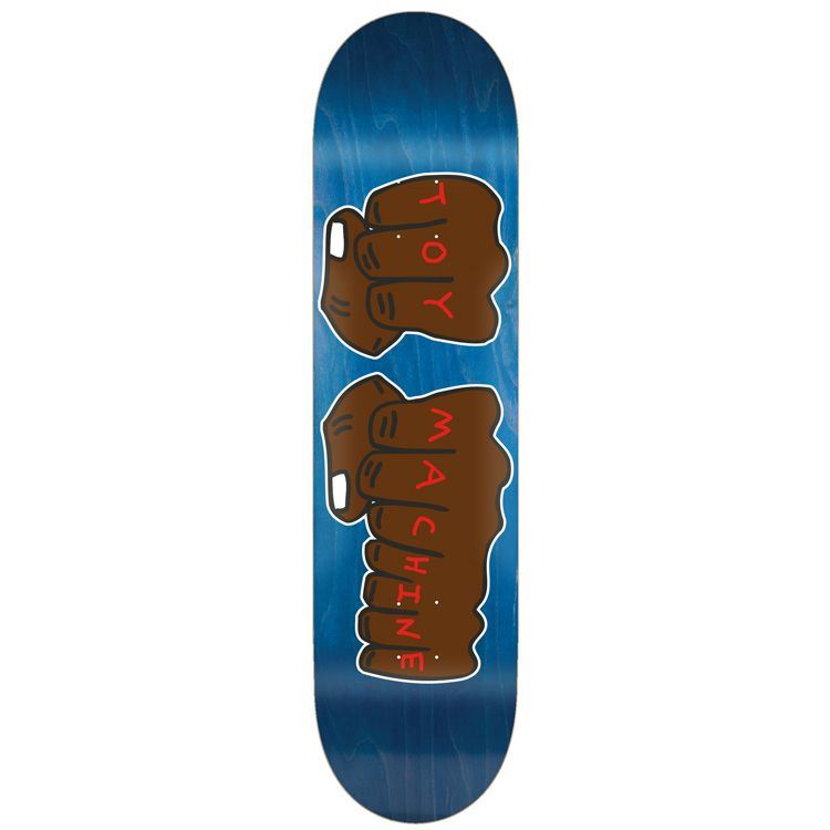 Toy Machine 'New Fists' Skateboard Deck - 8.25" - Skatewarehouse.co.uk