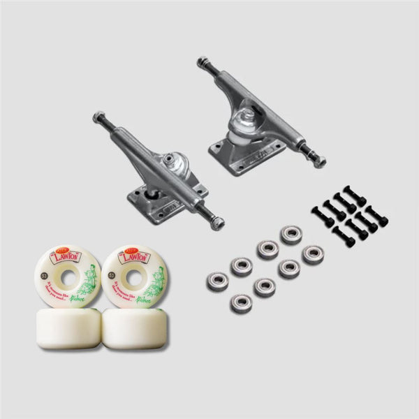 Picture Silver Undercarriage Kit - 53mm Skateboard Trucks (Pair)