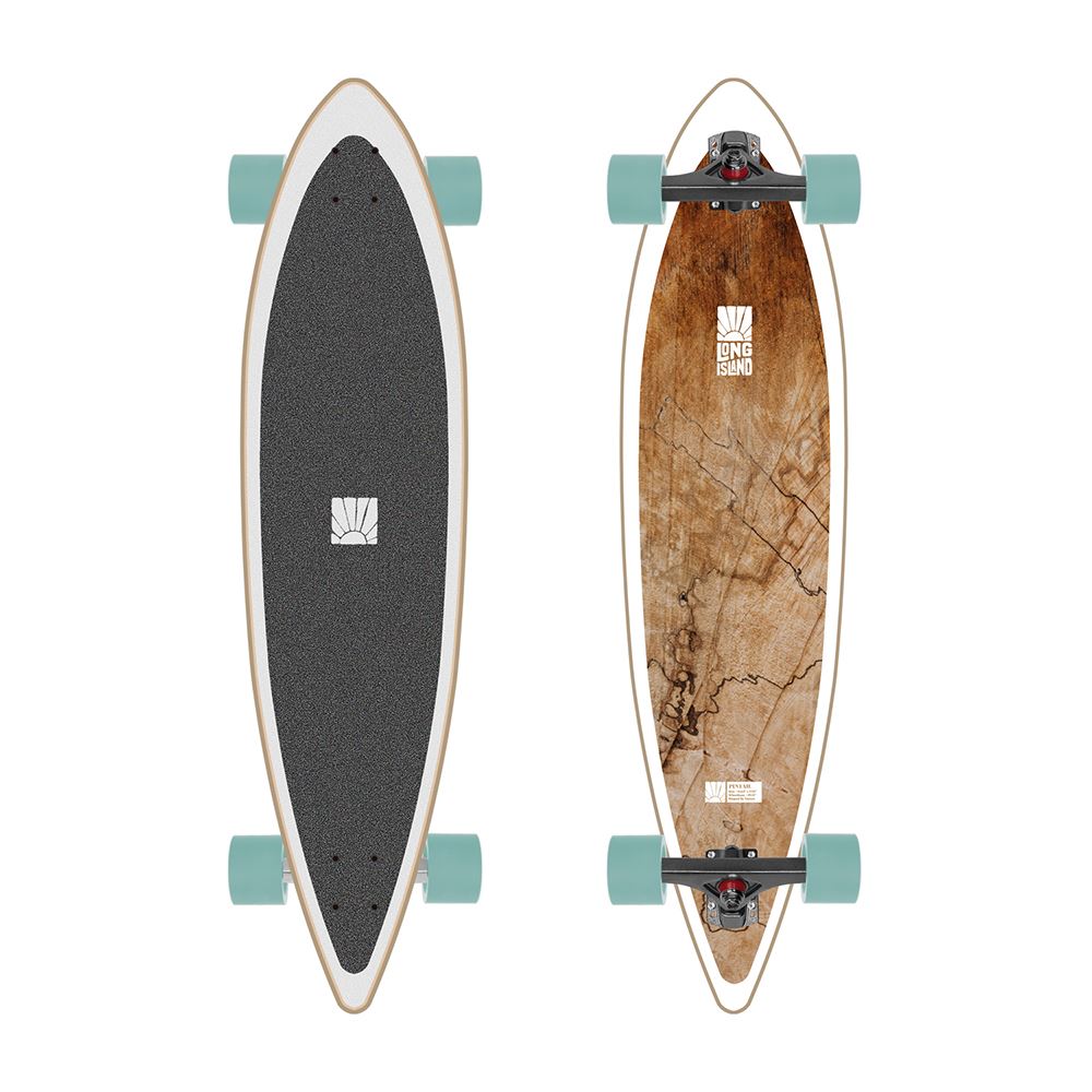 Soil 38"x9.5" Pintail Long Island Longboard Complete