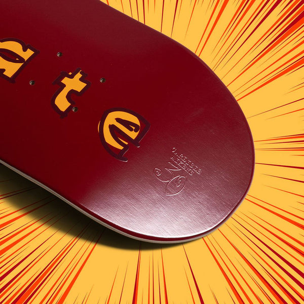 Chocolate Skateboard Comic Carl Aikens Love Seat+ Skateboard Deck - 9.0