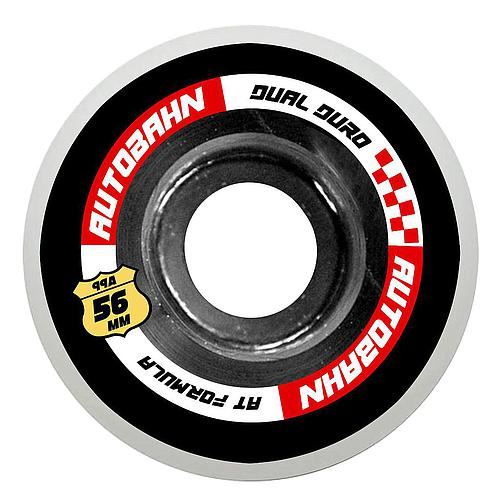 Dual Duro A / T Formula / 99a Autobahn Pack Skateboard Wheels - 56mm