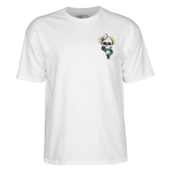 Powell-Peralta™ Mike McGill '40th Anniversary McTwist' Tee White - Skatewarehouse.co.uk