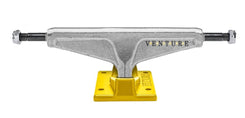 Venture 5.0 Skateboard Trucks OG Dots Yellow Polished - 5.0" - Skatewarehouse.co.uk
