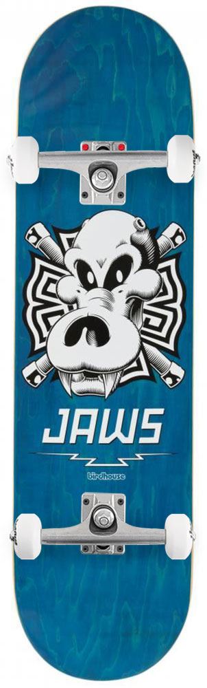 Birdhouse Pro Jaws Skull Custom Complete Skateboard - 8.25