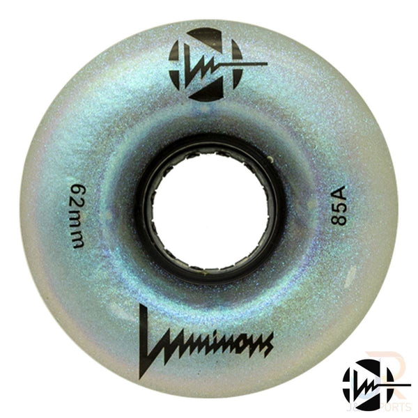 Luminous LED Quad Wheel - Black Pearl - 62mm / 85a (Unit)