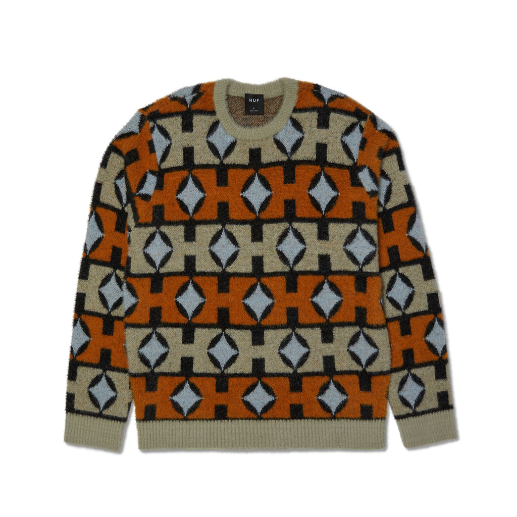 Space Age Crewneck Sweater (Sunset)