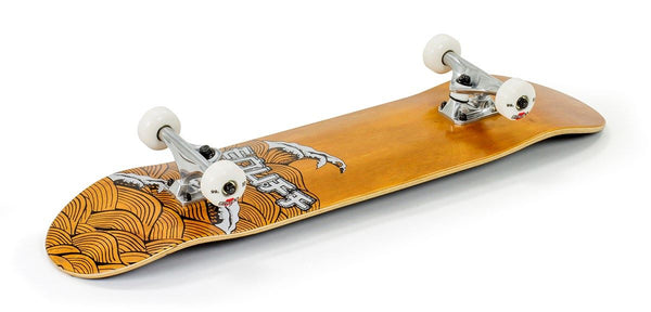Enuff Big Wave Complete Skateboard - Brown Silver - 8.0