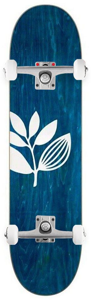 Magenta Big Plant Team Board Complete Skateboard - 8.25