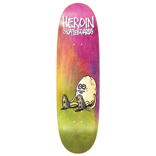 Heroin Rainbow Egg Skateboard Deck - 9.125
