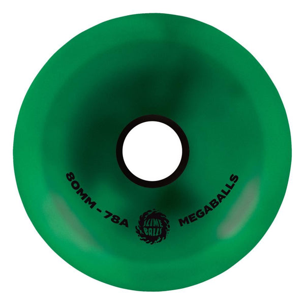 Slime Balls Skateboard Wheels Mega Balls 78a - Green - Skatewarehouse.co.uk