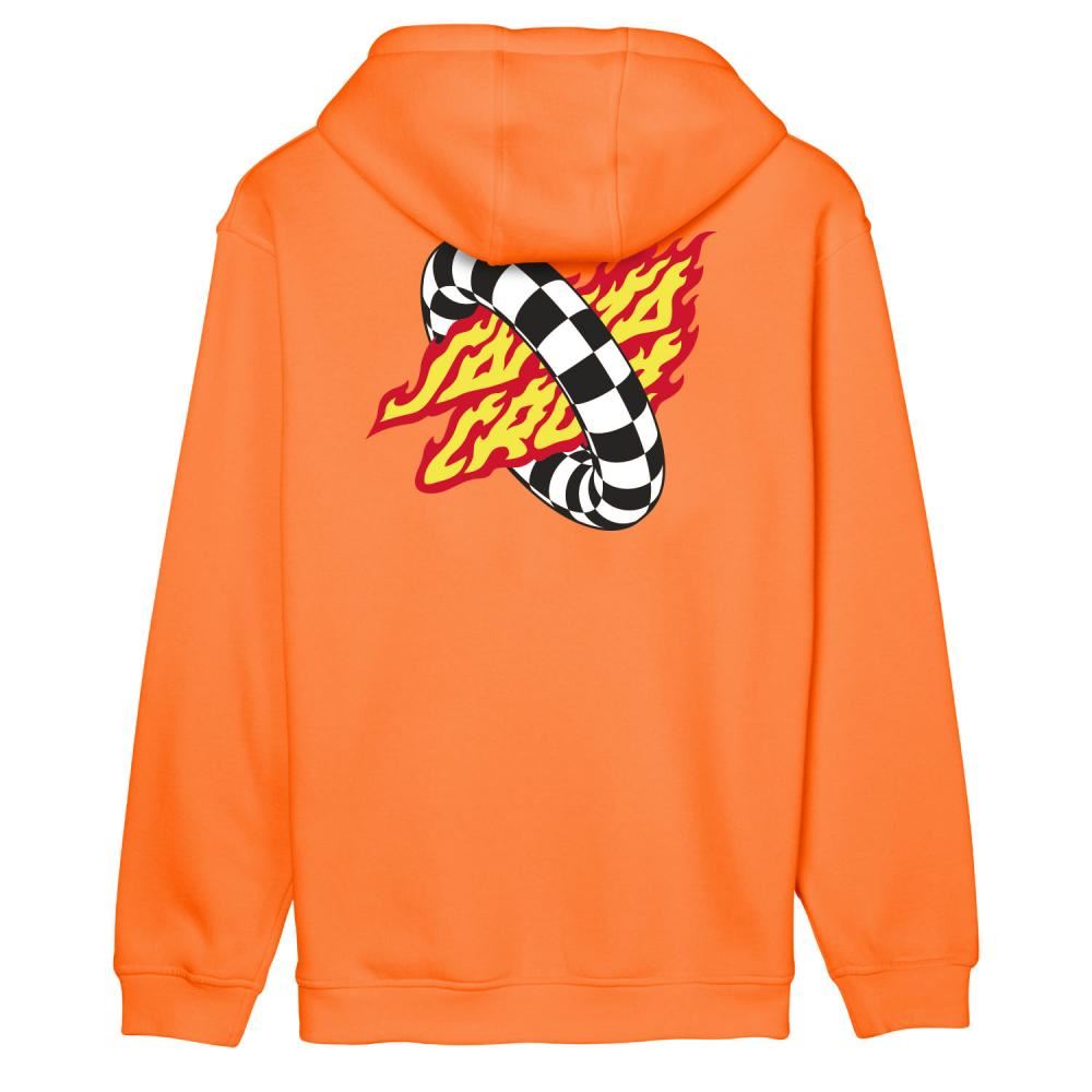 Santa Cruz Hood Goal Flame - Washed Apricot - Skatewarehouse.co.uk