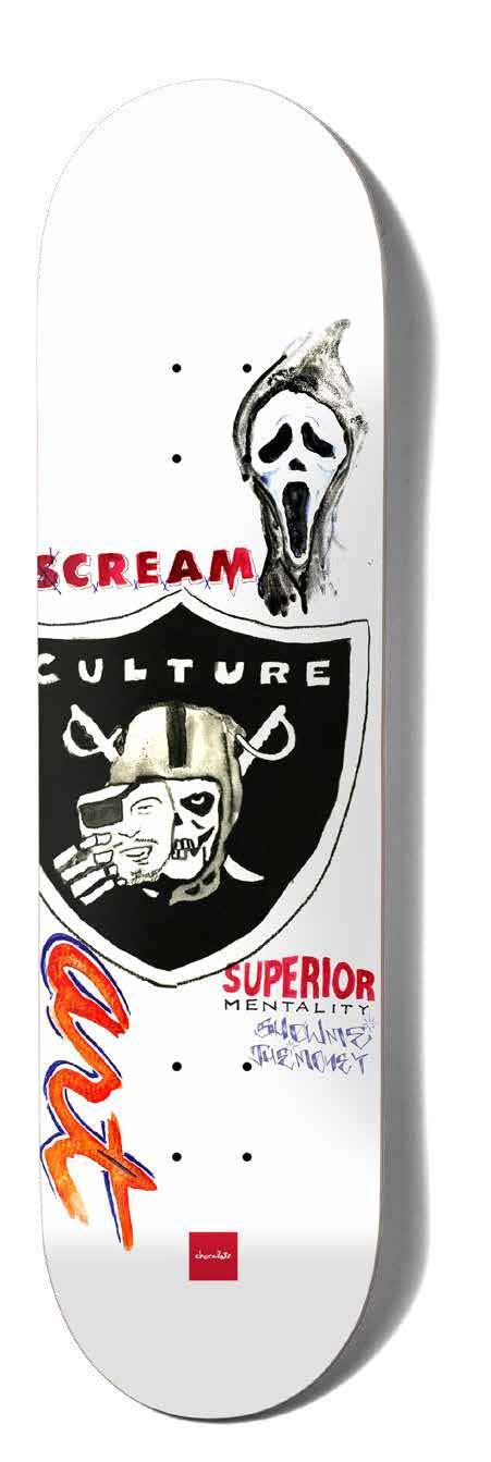 Chocolate Skateboard Art Official Vincent Alvarez Twin Tip Skateboard Deck - 8.5