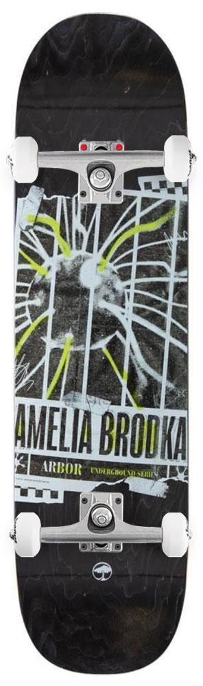 Arbor Amelia 8.25 Underground x Venom Custom Complete Skateboard - 8.25